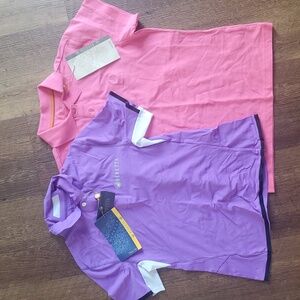 4/$20 Woman's Beretta Polo hot pink and purple